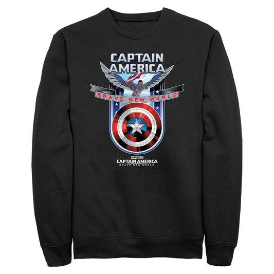 Captain America: Brave New World Shield Crewneck Sweatshirt-0