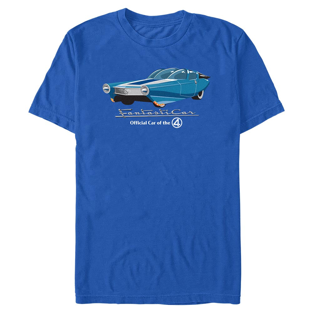 Fantastic Four: First Steps Official Car Of The 4 T-Shirt Royal