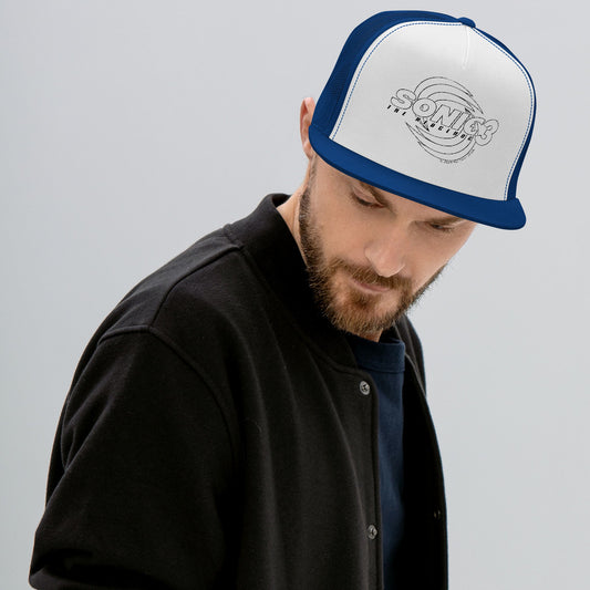 Sonic the Hedgehog 3 Logo Trucker Hat-1