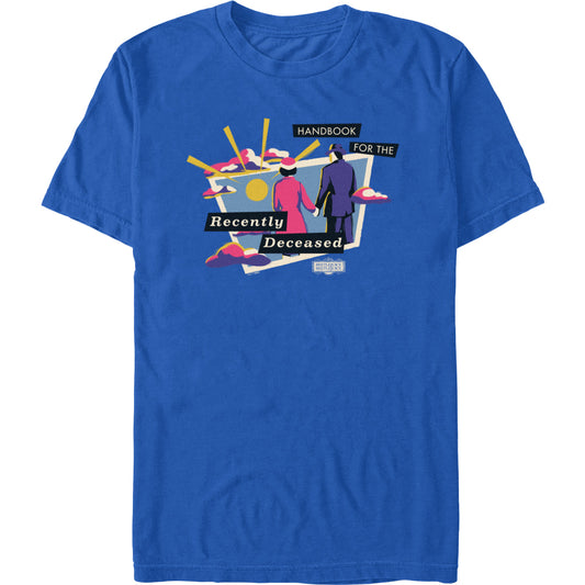 Beetlejuice Beetlejuice Handbook for the Recently Deceased T-Shirt-0