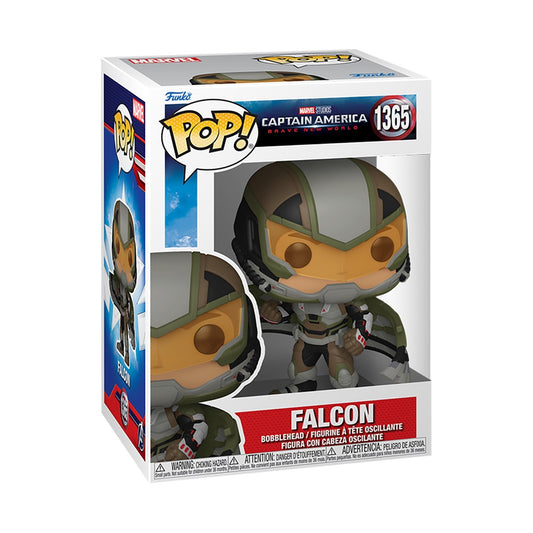 Captain America Brave New World Falcon Funko Pop! Bobblehead Figure-0