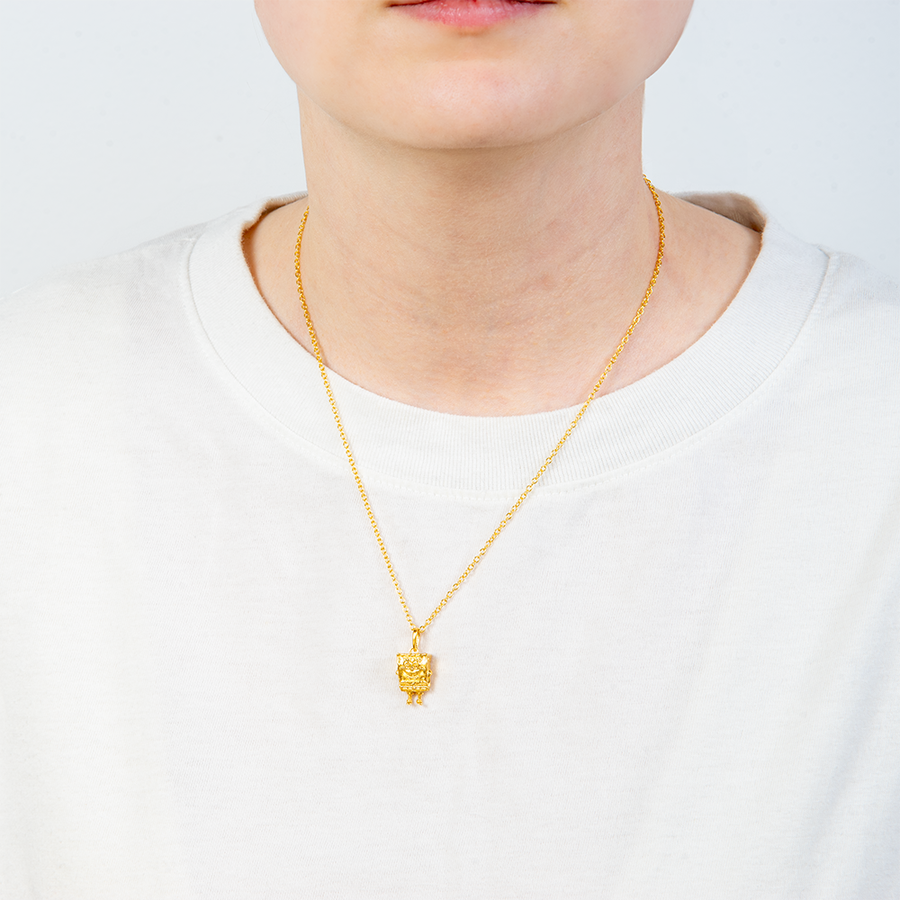 SpongeBob SquarePants Pendant Necklace with Moving Legs