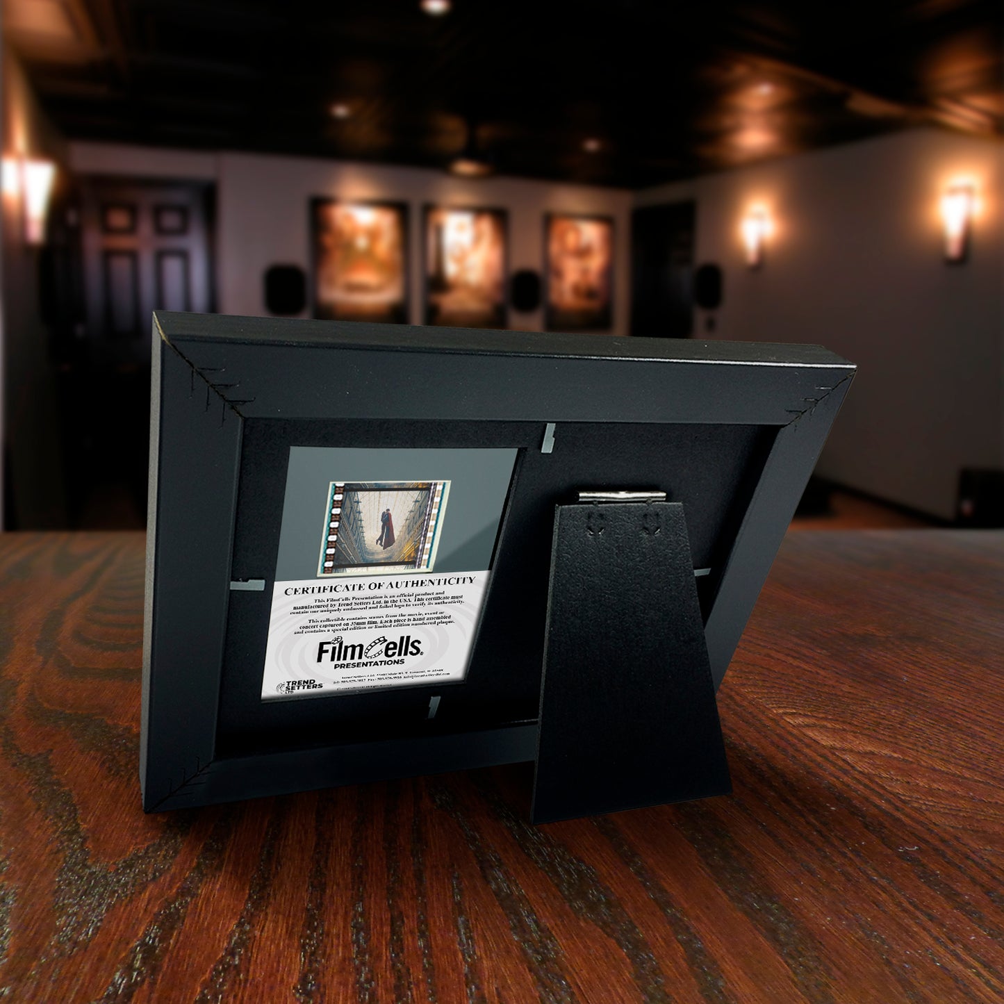SUPERMAN (2025 Movie) Daily Planet Minicell FilmCells™ Framed Desktop Presentation