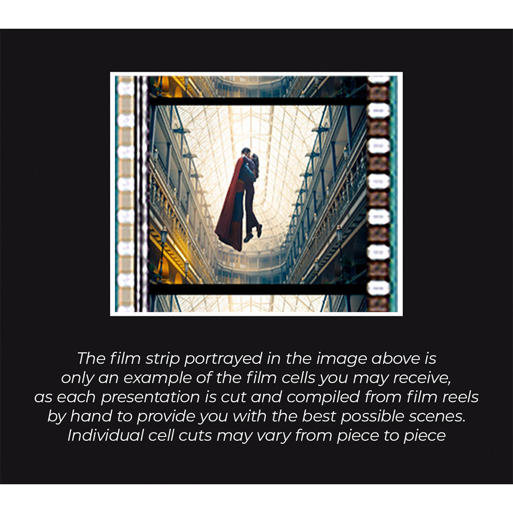 SUPERMAN (2025 Movie) Daily Planet Minicell FilmCells™ Framed Desktop Presentation