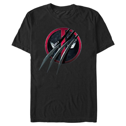 Deadpool & Wolverine Clawed Pool T-shirt-0