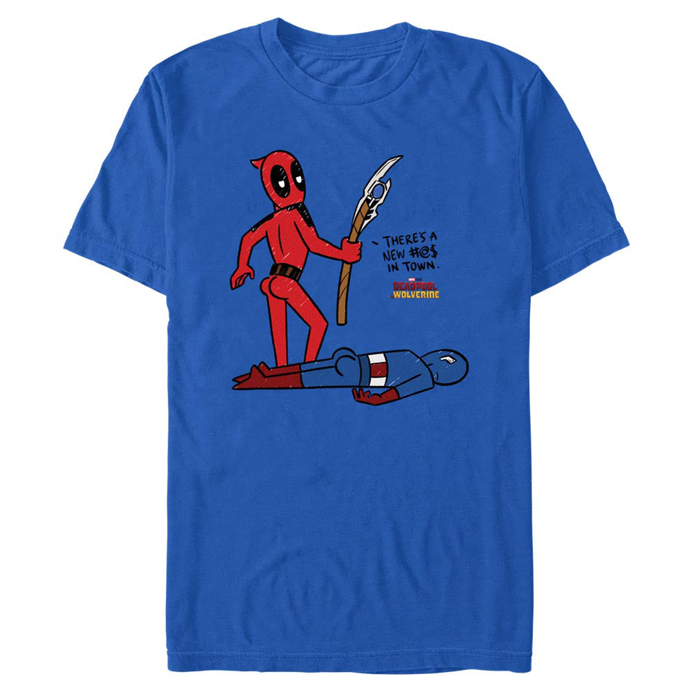 Deadpool & Wolverine New In Town T-shirt