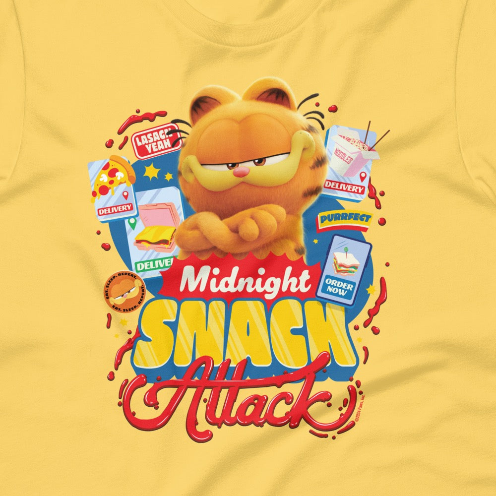 The Garfield Movie Midnight Snack Attack T-Shirt