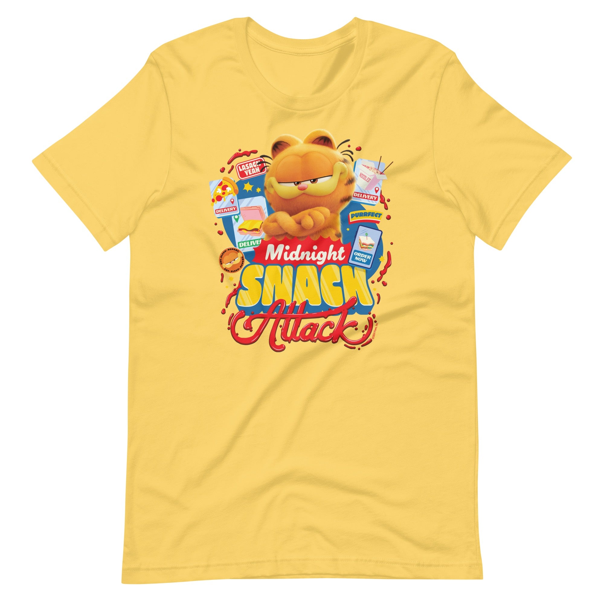 独オタアッキー MOMON GARFIELD. Tシャツ XL Garfield Stripe Garfield & Pooky Oversized T-Shirt Plus Size