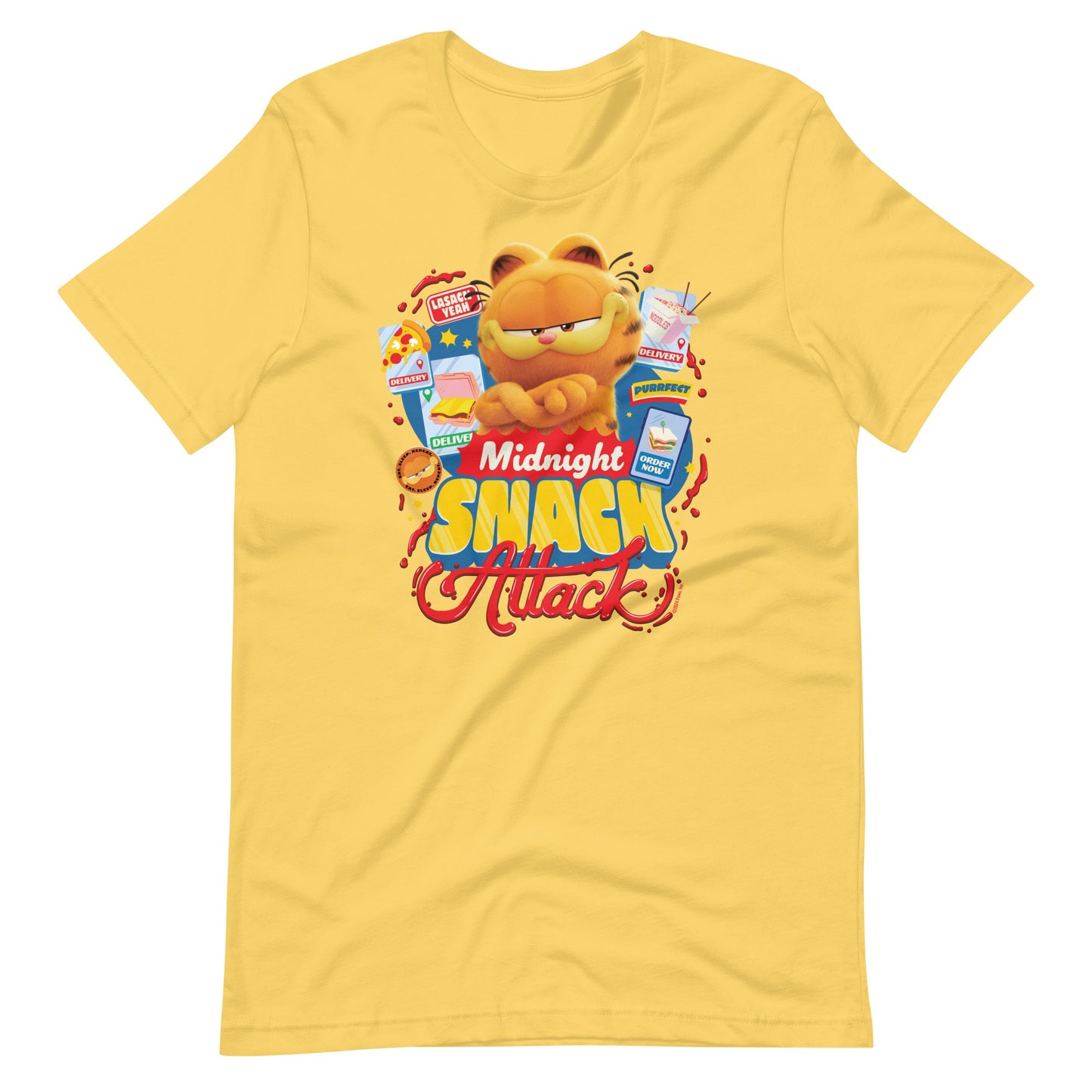 The Garfield Movie Midnight Snack Attack T-Shirt