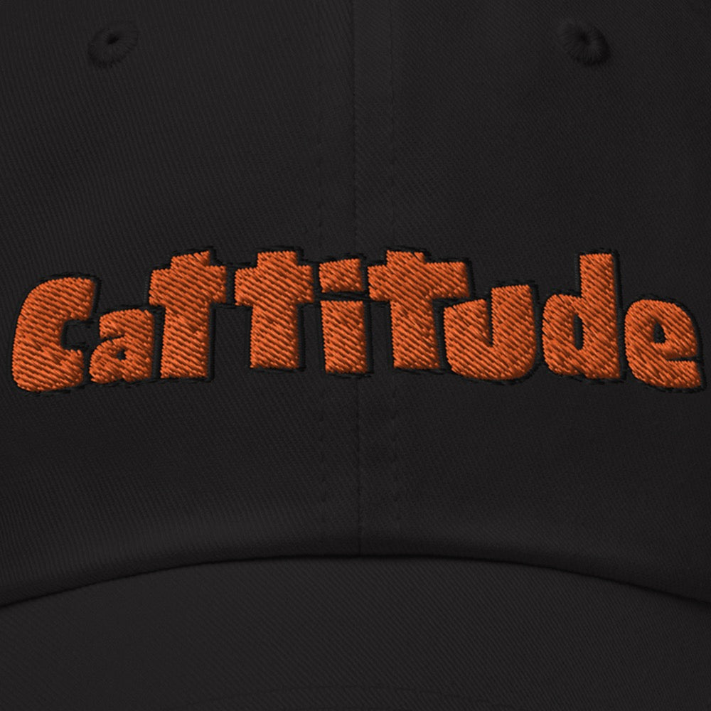 The Garfield Movie Cattitude Embroidered Dad Hat