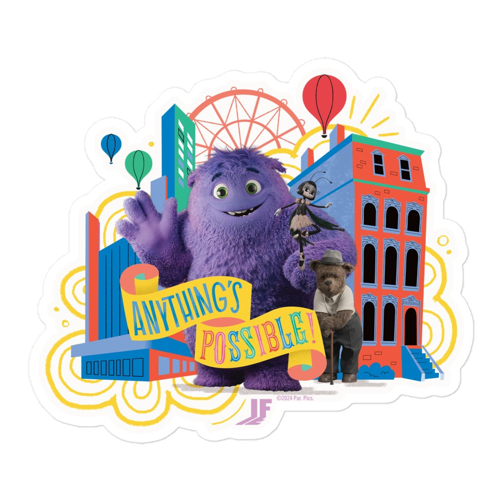 IF Anything's Possible Die Cut Sticker