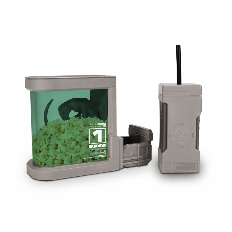 Jurassic World: Rebirth Dinosaur Incubator LED Tumbler & Popcorn Bucket Combo