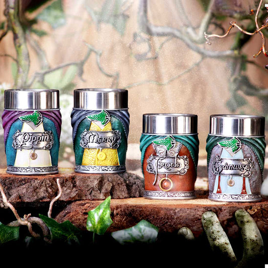 The Lord of the Rings Hobbit Shot Glass Set-6