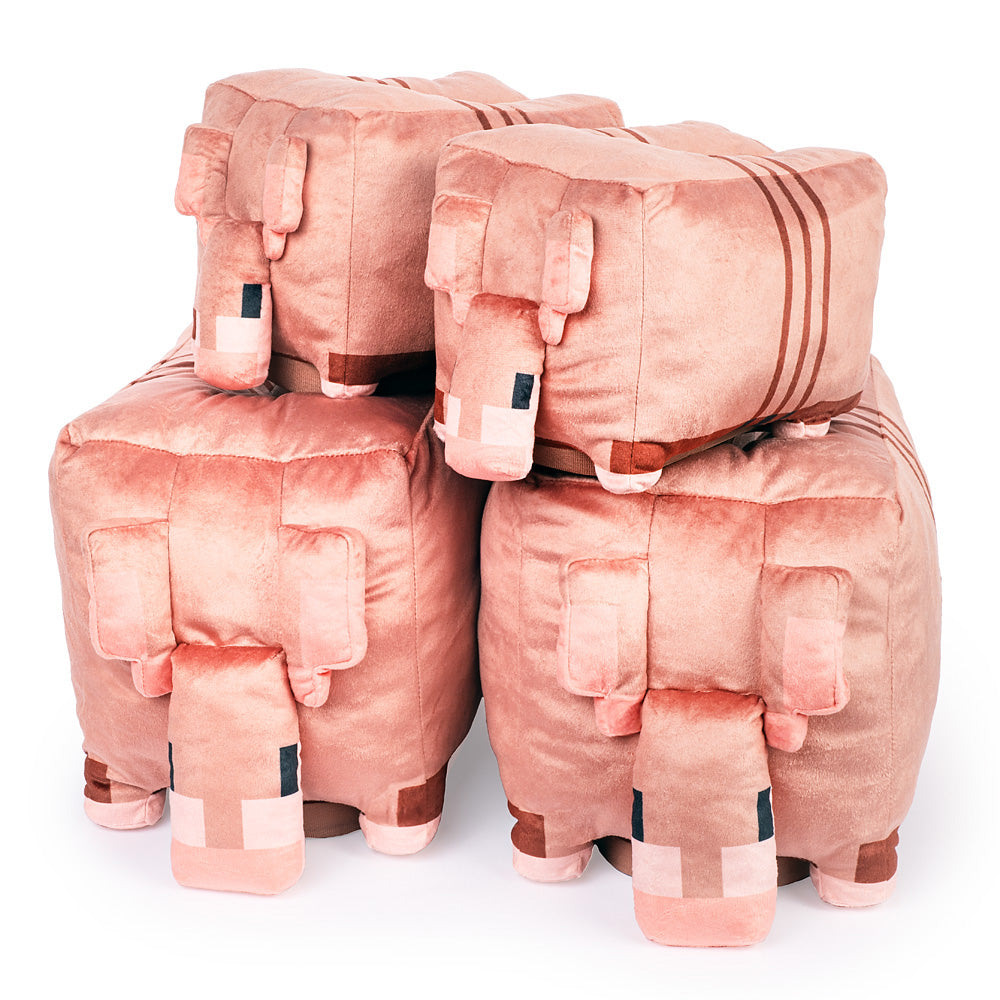 A Minecraft Movie Armadillo Plush Kids Slippers