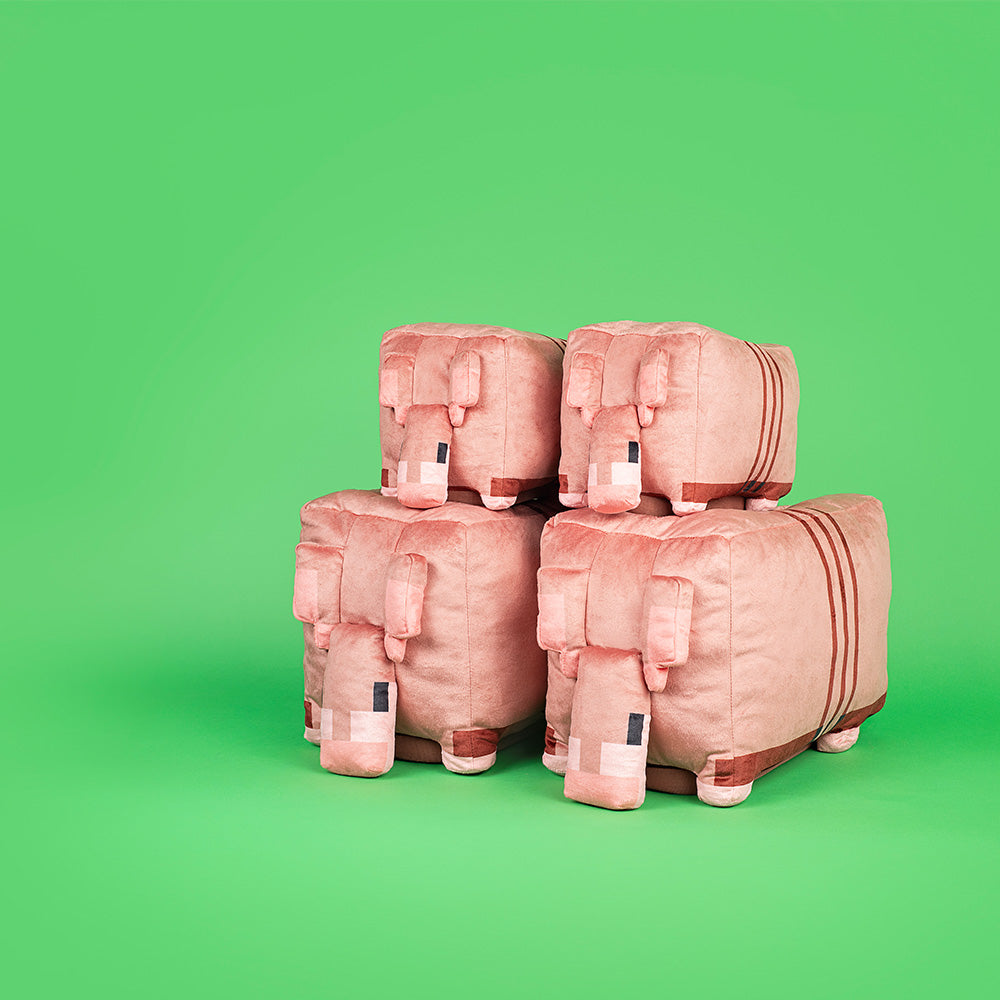 A Minecraft Movie Armadillo Plush Adult Slippers