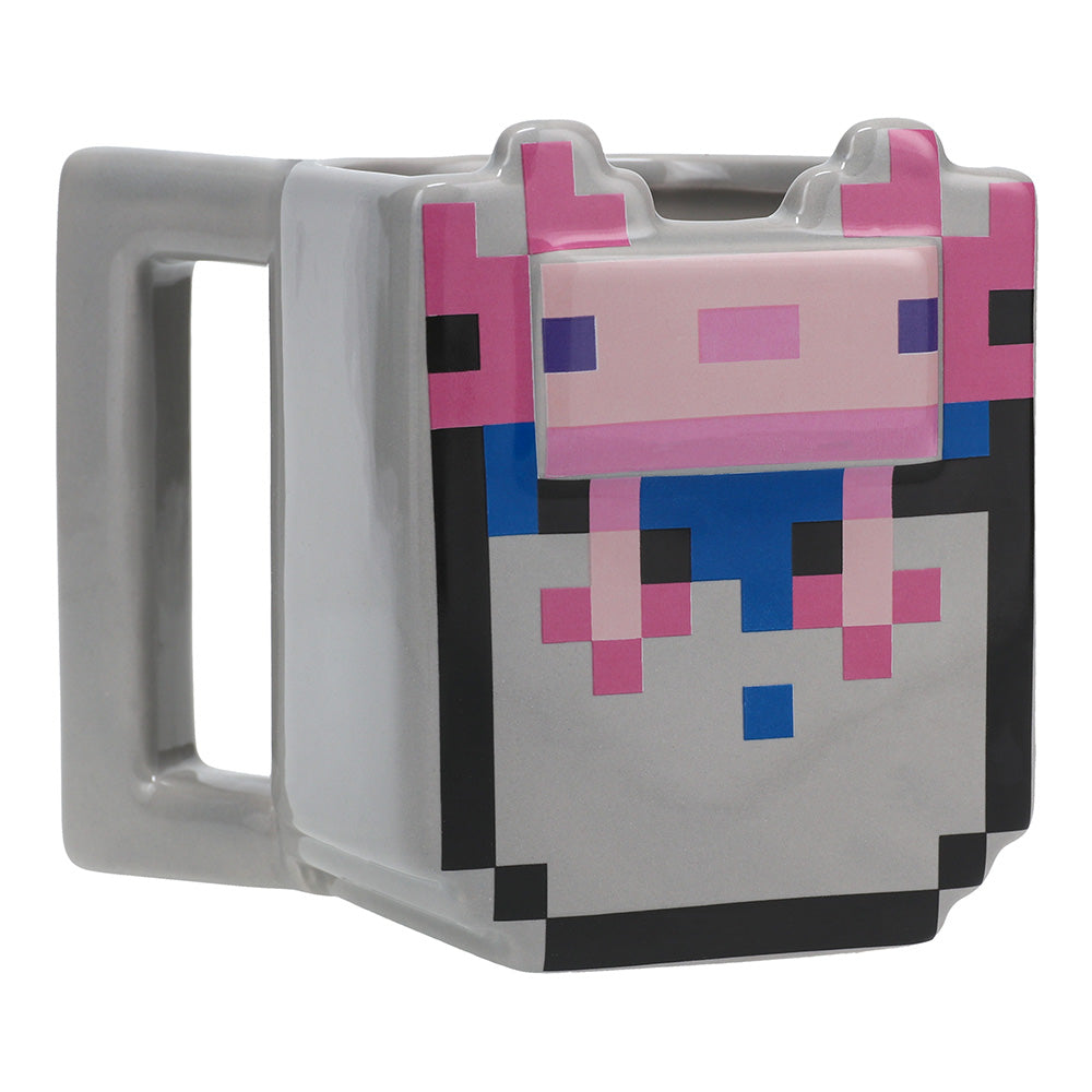A Minecraft Movie Bucket of Axolotl Mug