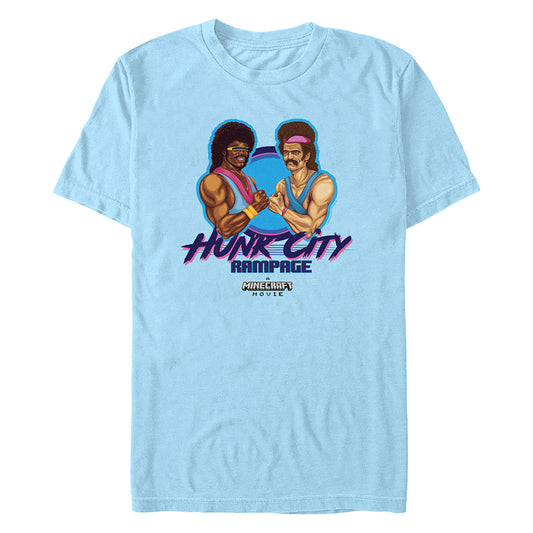 A Minecraft Movie Hunk City T-Shirt-0
