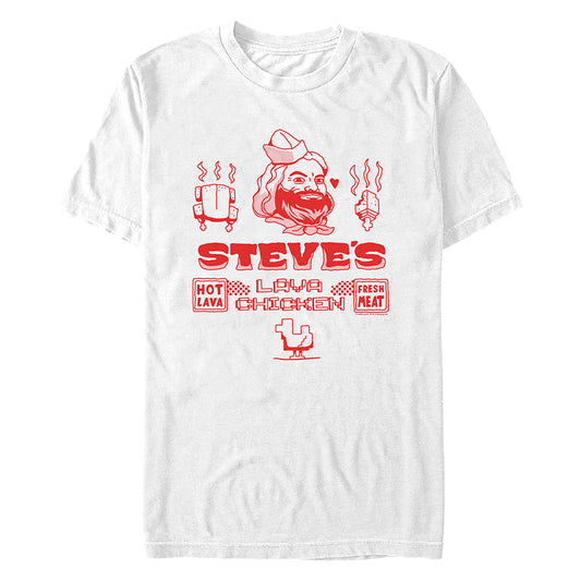 A Minecraft Movie Steve's Lava Chicken T-Shirt-0