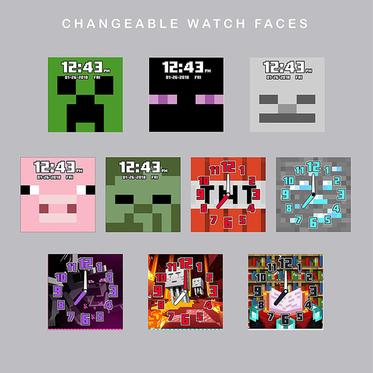 A Minecraft Movie Kids Touchscreen Interactive Smart Watch-5