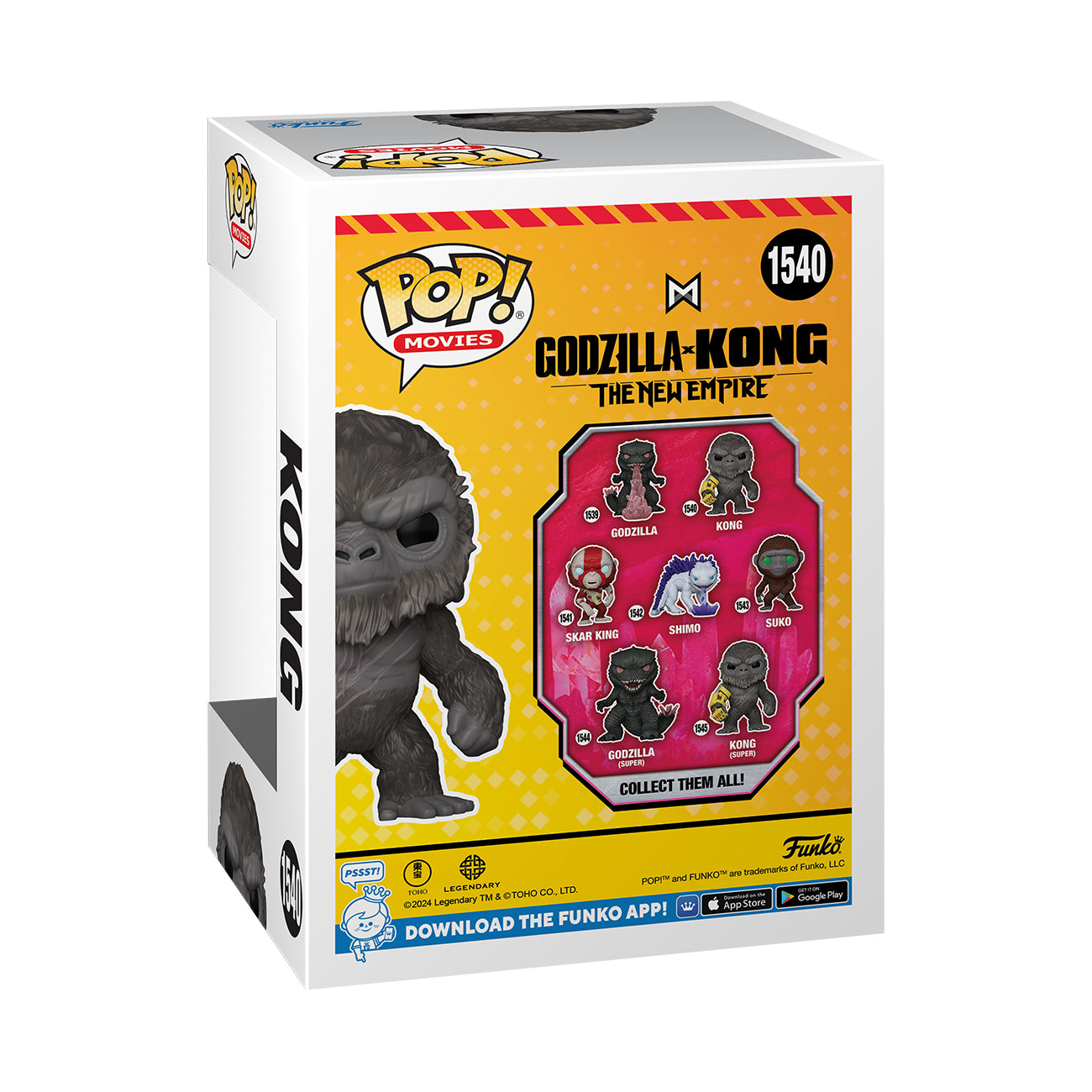 Monsterverse Godzilla vs. Kong - Kong Funko Pop! Figure