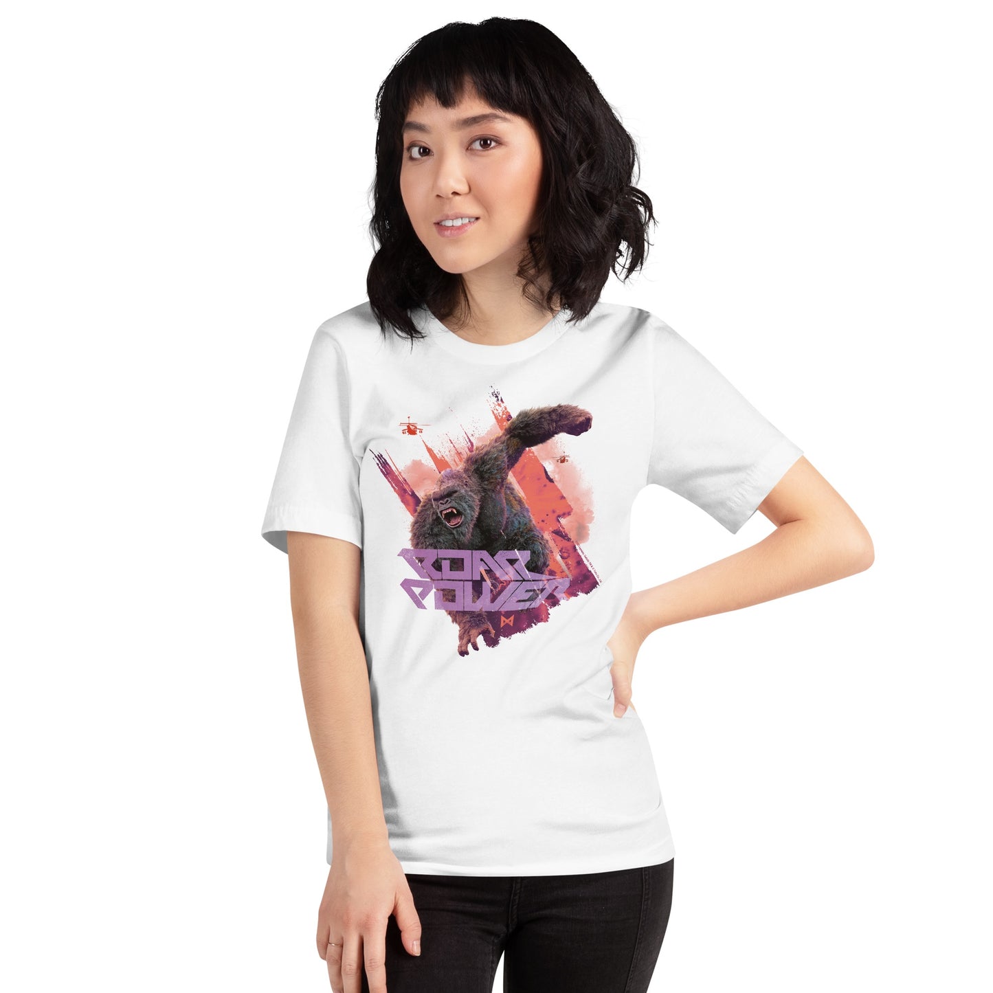 Monsterverse Godzilla x Kong: The New Empire Roar Power Adult T-Shirt