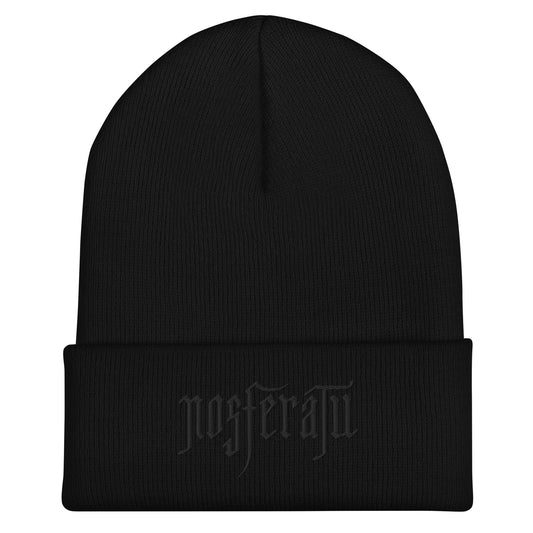 Nosferatu Embroidered Beanie-0