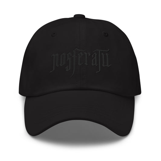 Nosferatu Logo Embroidered Dad Hat-0