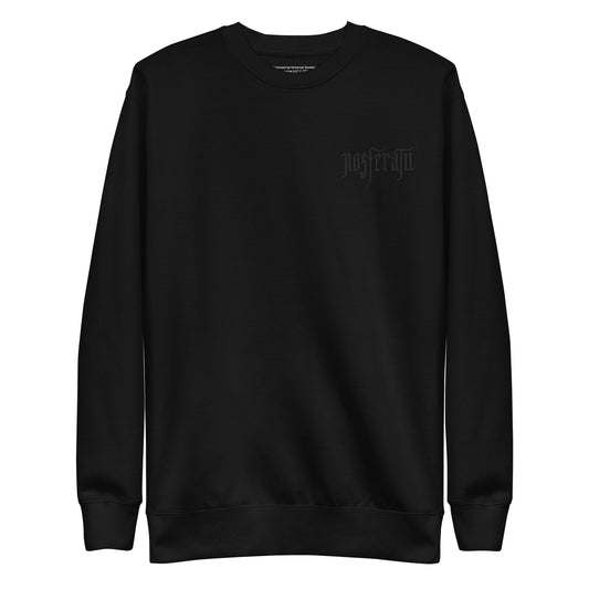 Nosferatu Embroidered Crewneck Sweatshirt-0