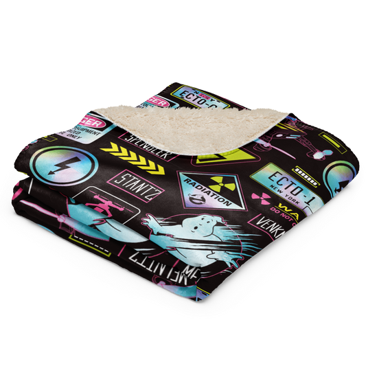 Ghostbusters: Frozen Empire Gadgets Sherpa Blanket-3