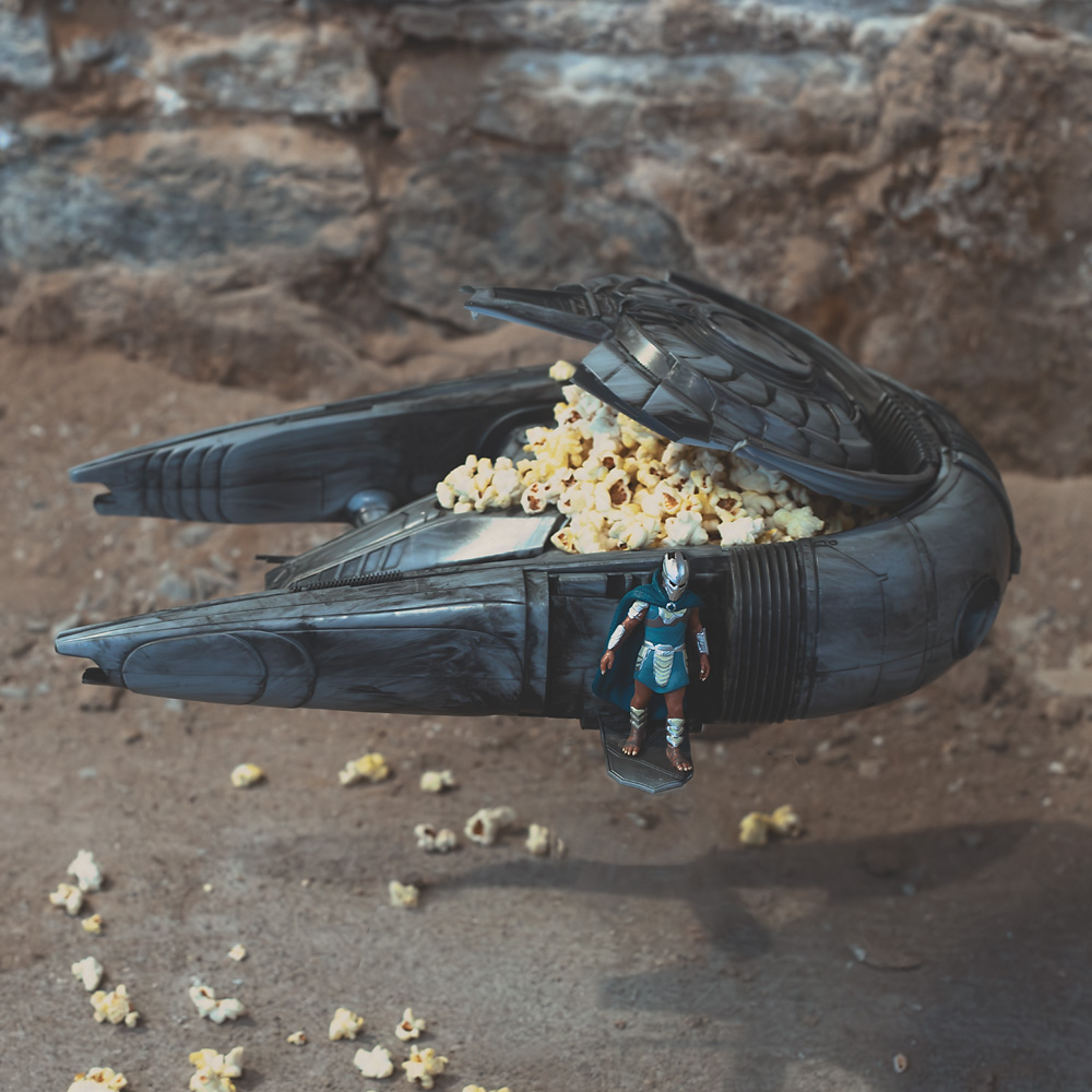 Predator: Badlands Spaceship Popcorn Bucket