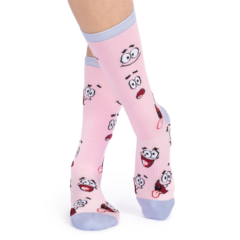 Spongebob SquarePants Patrick Funny Face Crew Socks