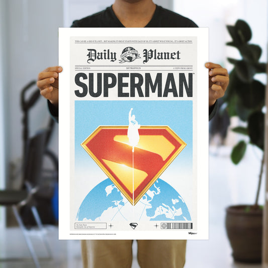 SUPERMAN (2025 Movie) Daily Planet MightyPrint™ Wall Art-1
