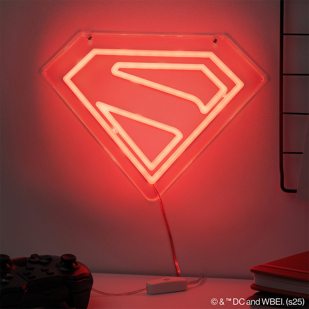 SUPERMAN (2025 Movie) Superman Wall Mountable LED Neon Light