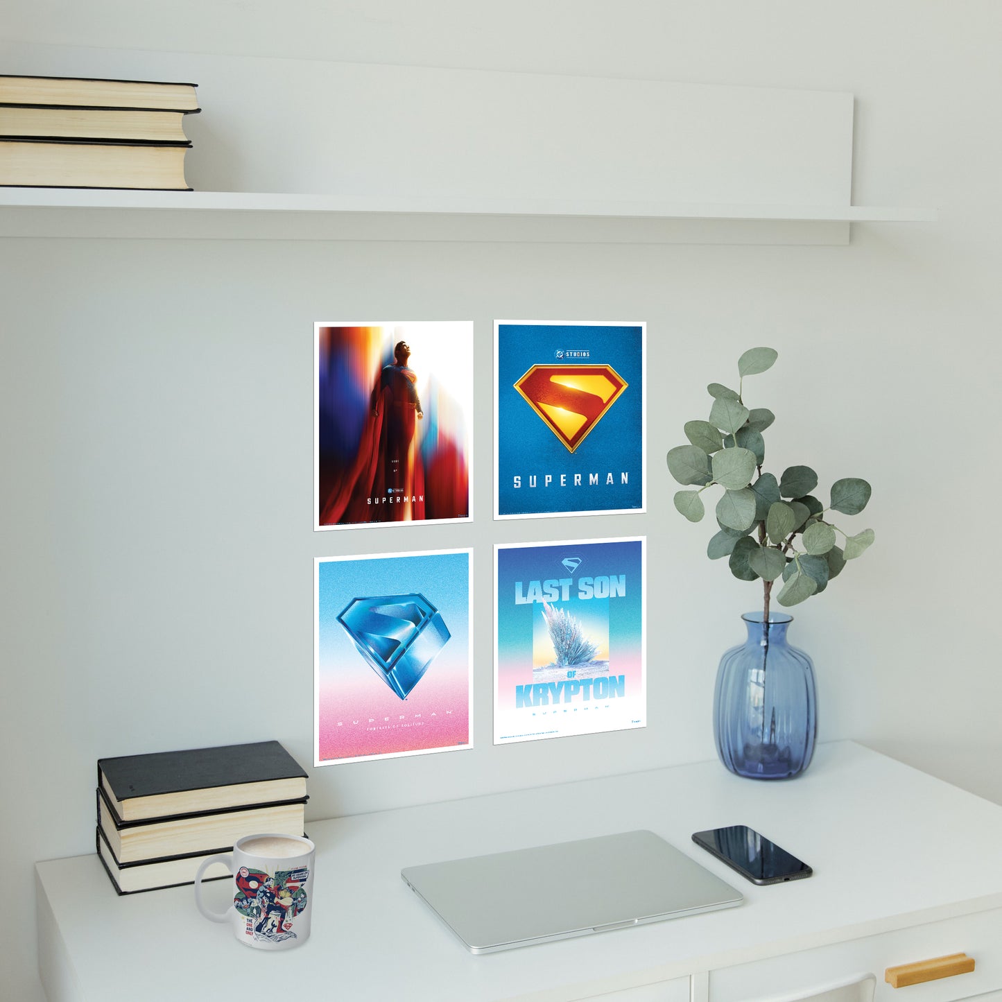 SUPERMAN (2025 Movie) Last Son of Krypton TrendyPrint™ Wall Art Set