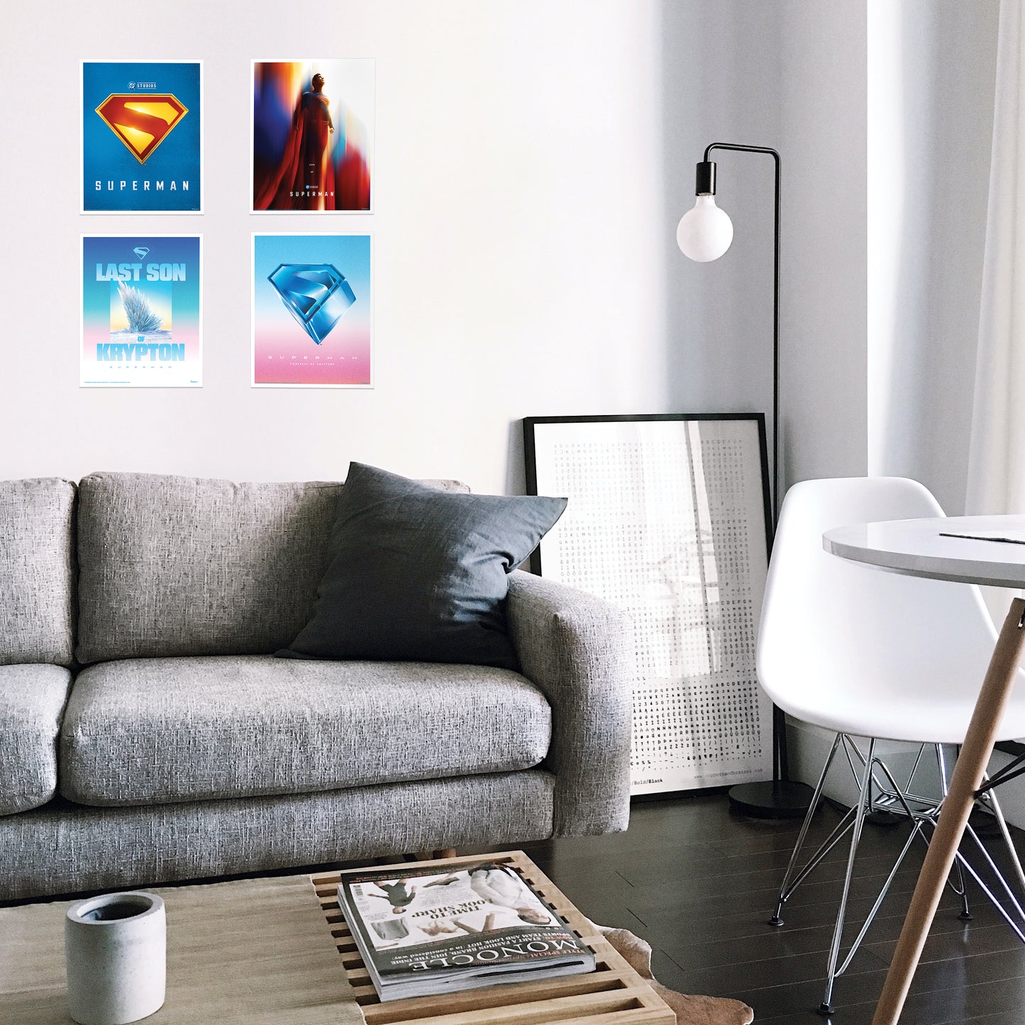 SUPERMAN (2025 Movie) Last Son of Krypton TrendyPrint™ Wall Art Set