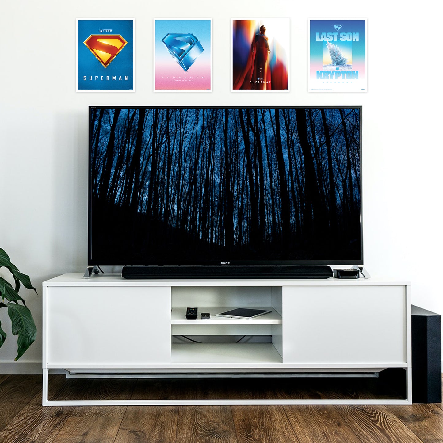 SUPERMAN (2025 Movie) Last Son of Krypton TrendyPrint™ Wall Art Set