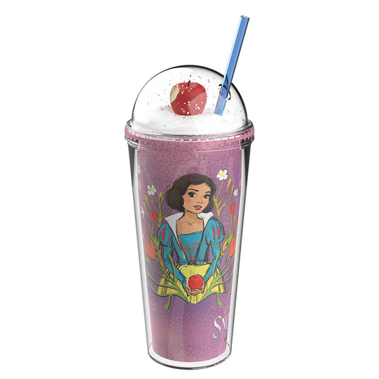 Snow White Apple Dome Lid Tumbler-0