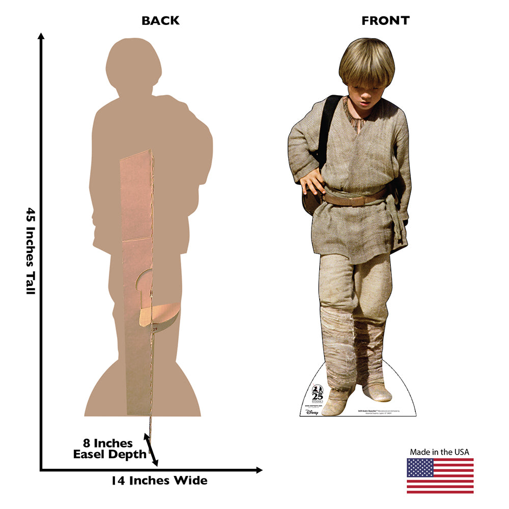 Star Wars 25th Anniversary The Phantom Menace Anakin Skywalker™ Standee