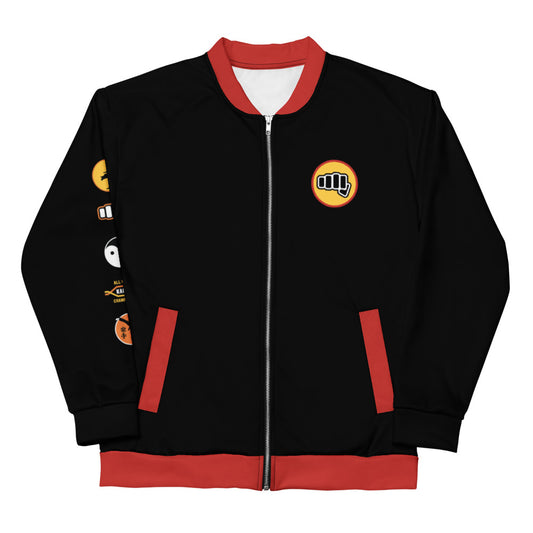 Karate Kid: Legends Sweep The Leg! Bomber Jacket White-0