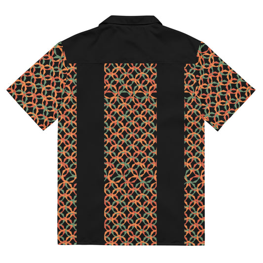 Regal Cinemas Floor Pattern Button Front Shirt-1
