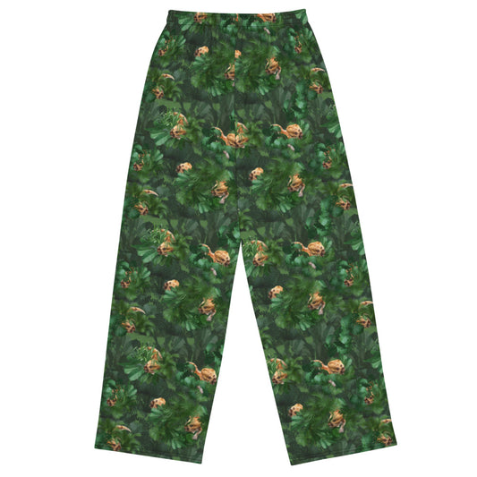 Jurassic World Rebirth Aquilops Colossal Patterned Wide-Leg Pants-1