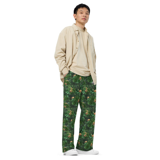 Jurassic World Rebirth Aquilops Colossal Patterned Wide-Leg Pants-3
