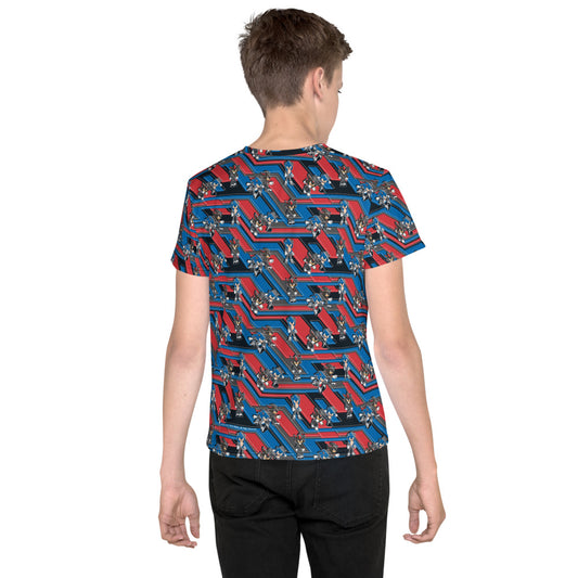 Sonic the Hedgehog 3 Shadow vs Sonic Youth T-Shirt-3