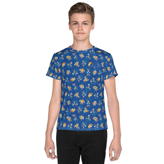 Sonic the Hedgehog 3 Sonic & Tails Youth T-Shirt-2