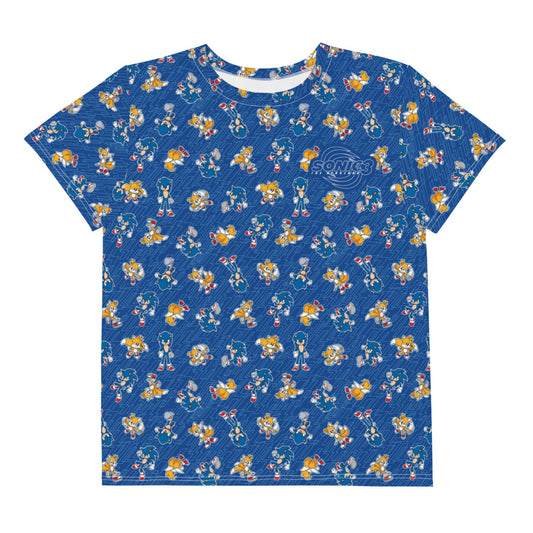 Sonic the Hedgehog 3 Sonic & Tails Youth T-Shirt-0