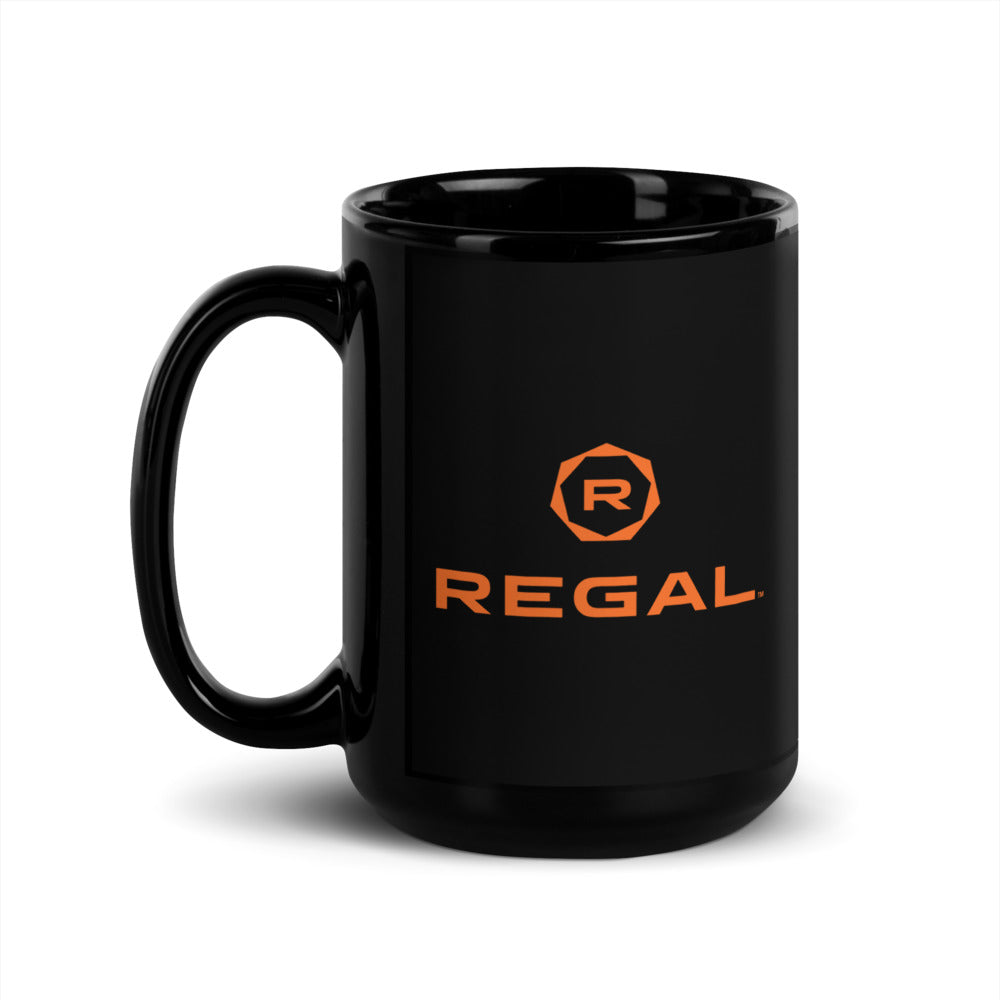 Regal Cinemas Logo Black Mug
