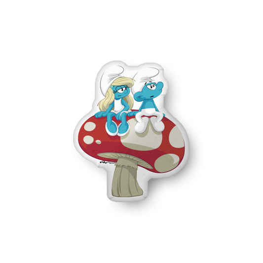 The Smurfs Movie Mushroom Pillow-0
