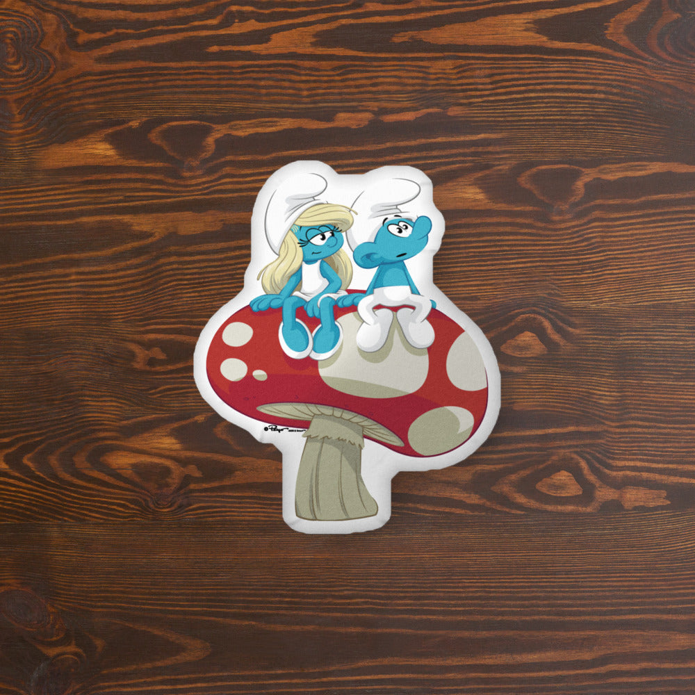 Smurfs Mushroom Pillow