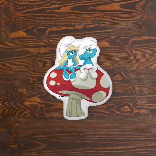 The Smurfs Movie Mushroom Pillow-1