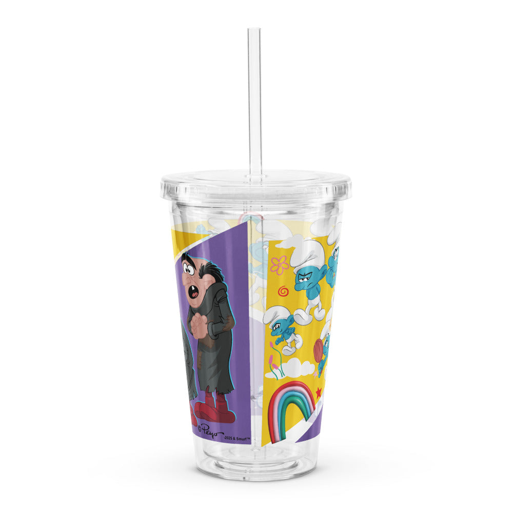Smurfs Characters Tumbler